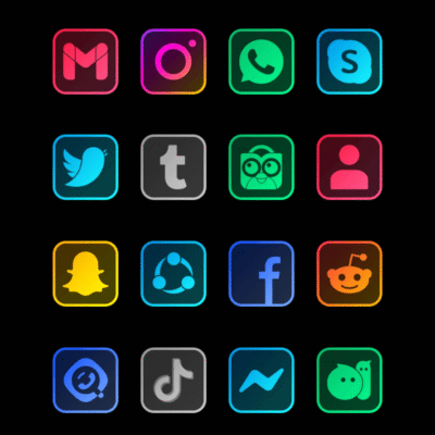 Square Clear - Icon Pack Android Screenshot 4