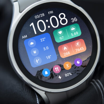 Starry Night Widget ZKin Watch Android Screenshot 3