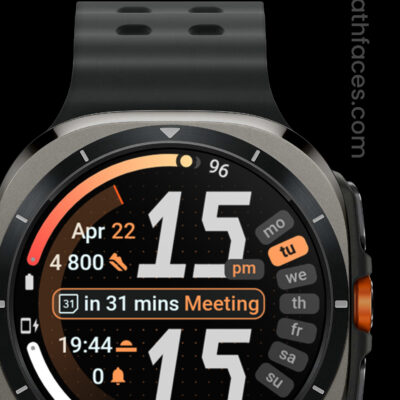 Stealth Watch Face Android Screenshot 2