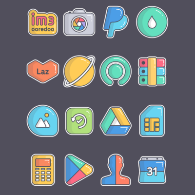 Sticker Pack - Icon Pack Android Screenshot 4