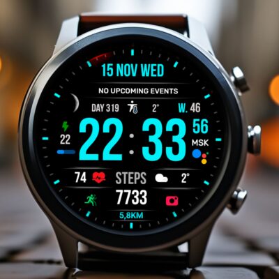 Super INF MOD V2 Watch Face Android Screenshot 2