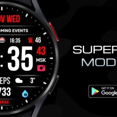 Super INF MOD V2 Watch Face Android Screenshot 4