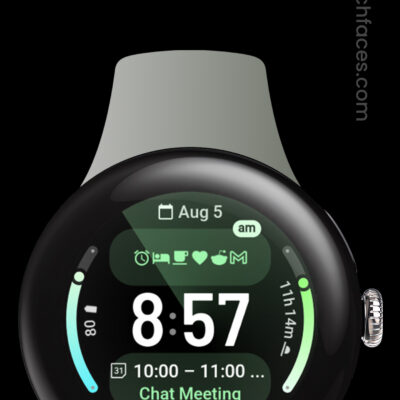 Symmetrical Watch Face Android Screenshot 2