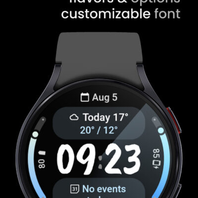 Symmetrical Watch Face Android Screenshot 3