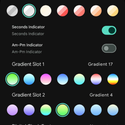 Symmetrical Watch Face Android Screenshot 4