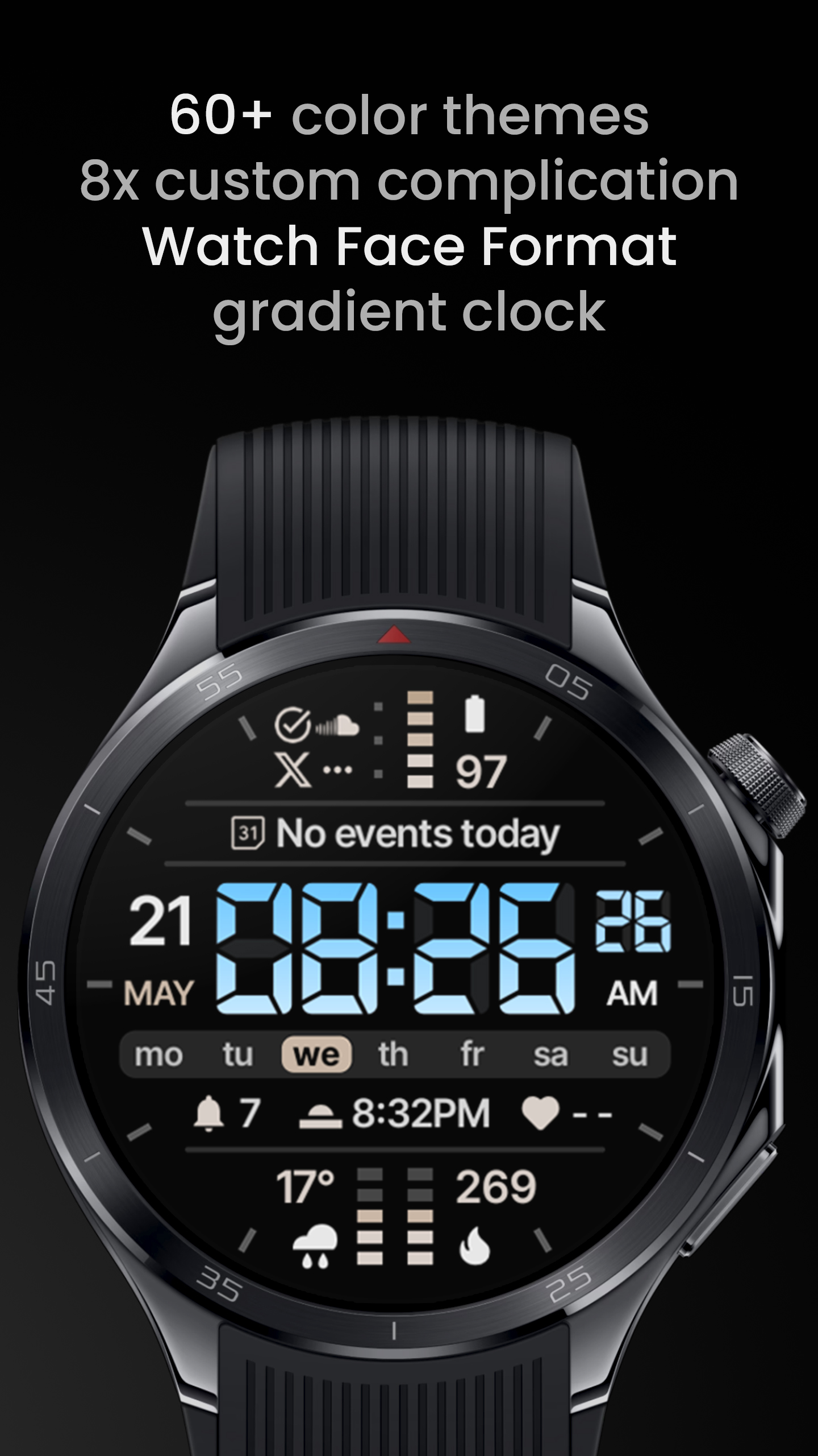 TACT 5 Watch Face Android Screenshot 3