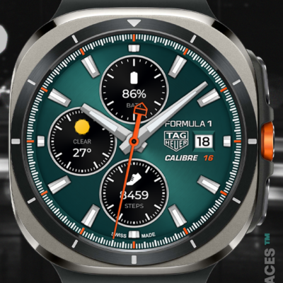 TAG HEUER CALIBRE Watch Face Android Screenshot 2