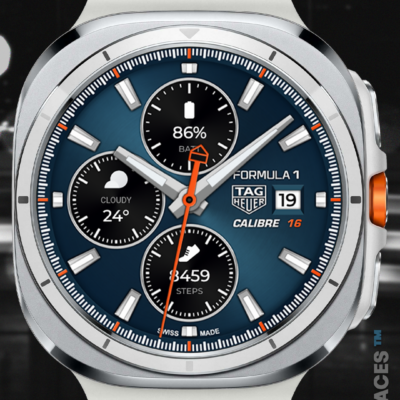 TAG HEUER CALIBRE Watch Face Android Screenshot 3