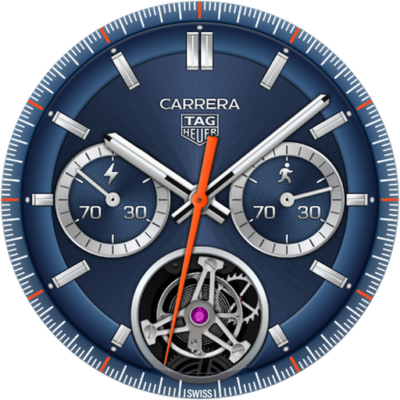TAG HEUER CARRERA Watch Face Android Screenshot
