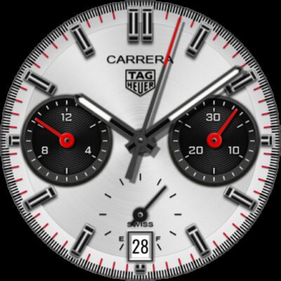 TAG Heuer Carrera Watch face Android Screenshot