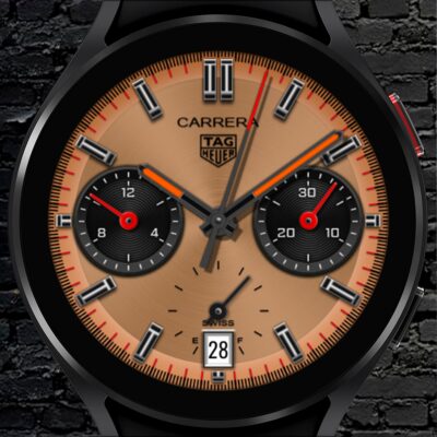 TAG Heuer Carrera Watch face Android Screenshot 3
