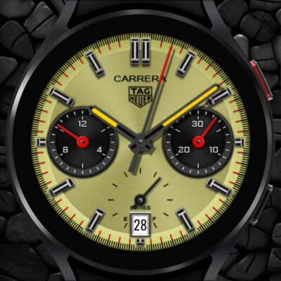 TAG Heuer Carrera Watch face Android Screenshot 4