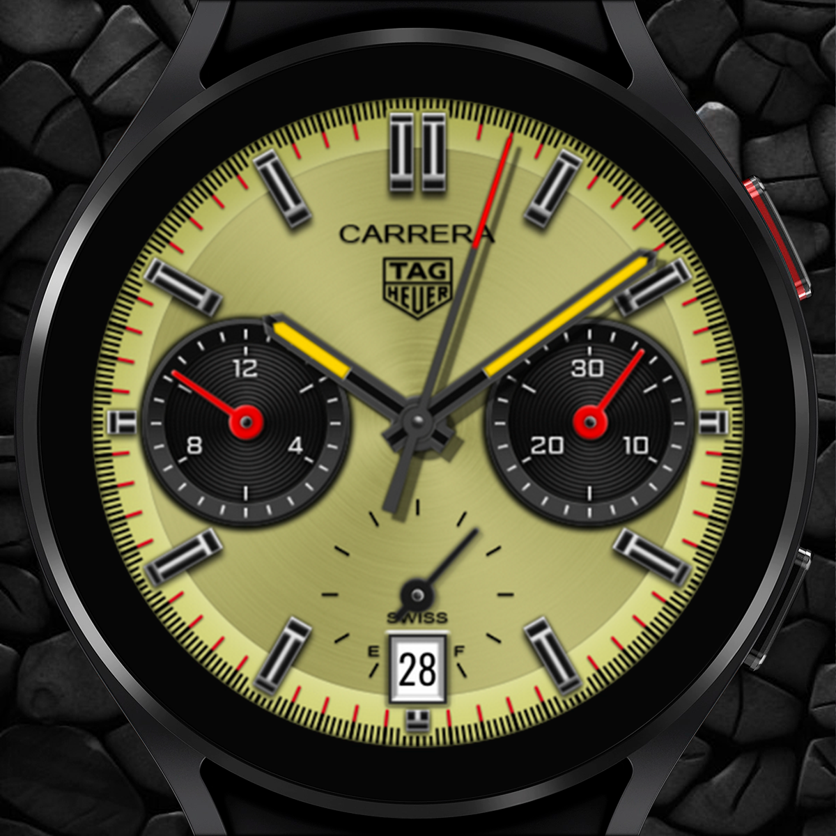 TAG Heuer Carrera Watch face Android Screenshot 4