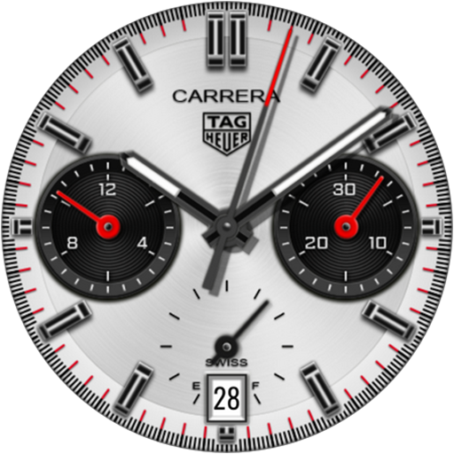 TAG Heuer Carrera Watch face Android Screenshot