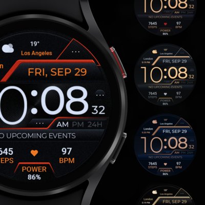 TVV01 Elegant Watch Face Android Screenshot 3