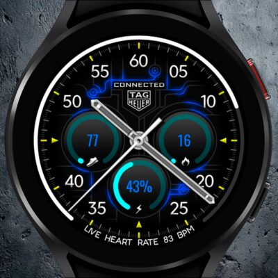 Tag Connected watch face Android Screenshot 2
