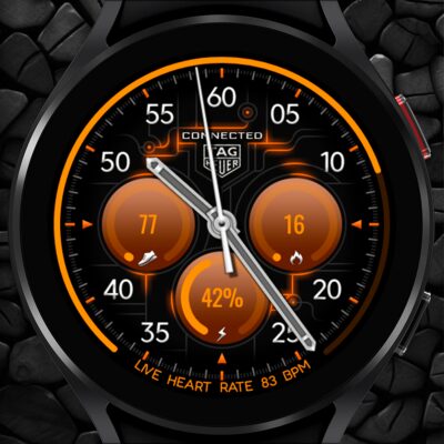 Tag Connected watch face Android Screenshot 4