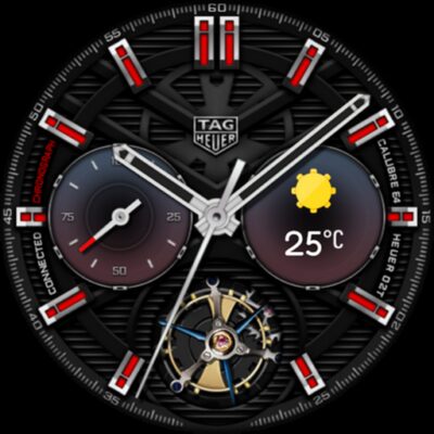 Tag Heuer Connected watch face Android Screenshot