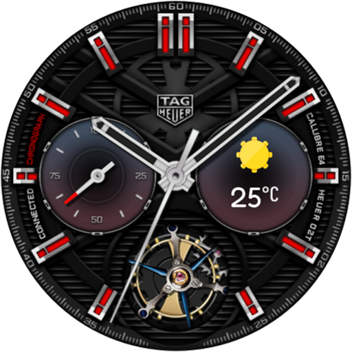 Tag Heuer Connected watch face Android Screenshot