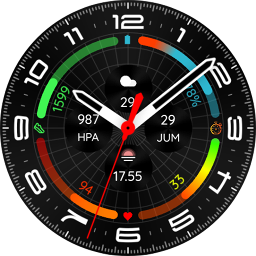 Ultra Watch Face Android Screenshot