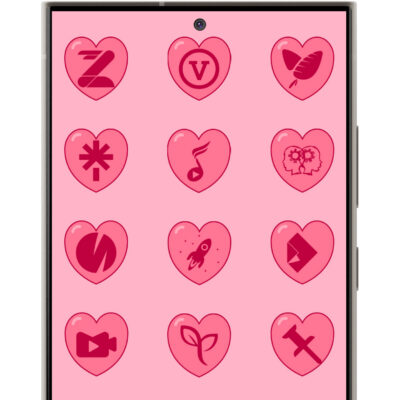 Valentine Heart Icon Pack Android Screenshot 3