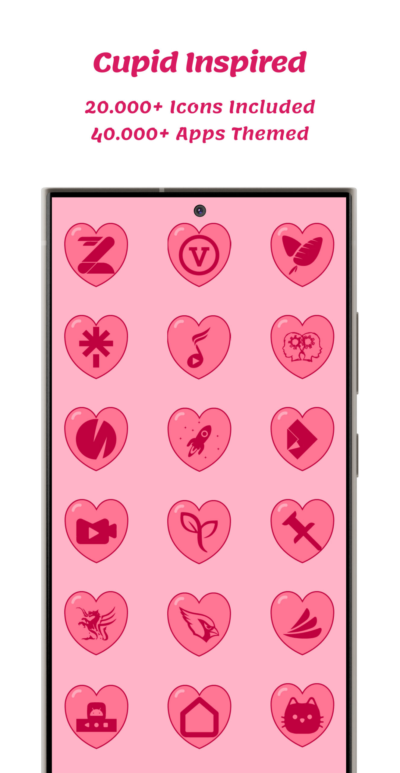 Valentine Heart Icon Pack Android Screenshot 3