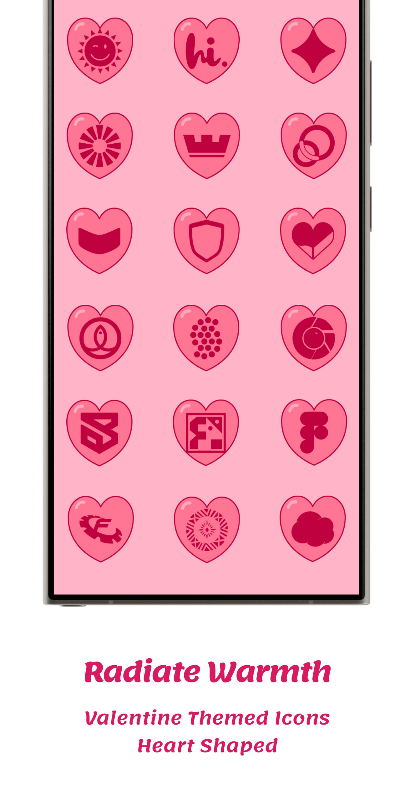Valentine Heart Icon Pack Android Screenshot 4