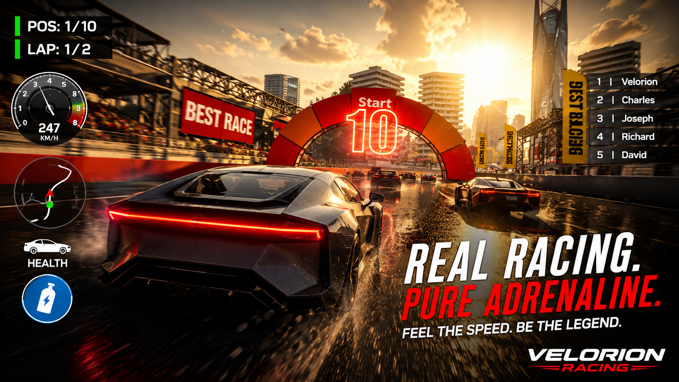 Velorion: Realistic Racing Android Screenshot 2