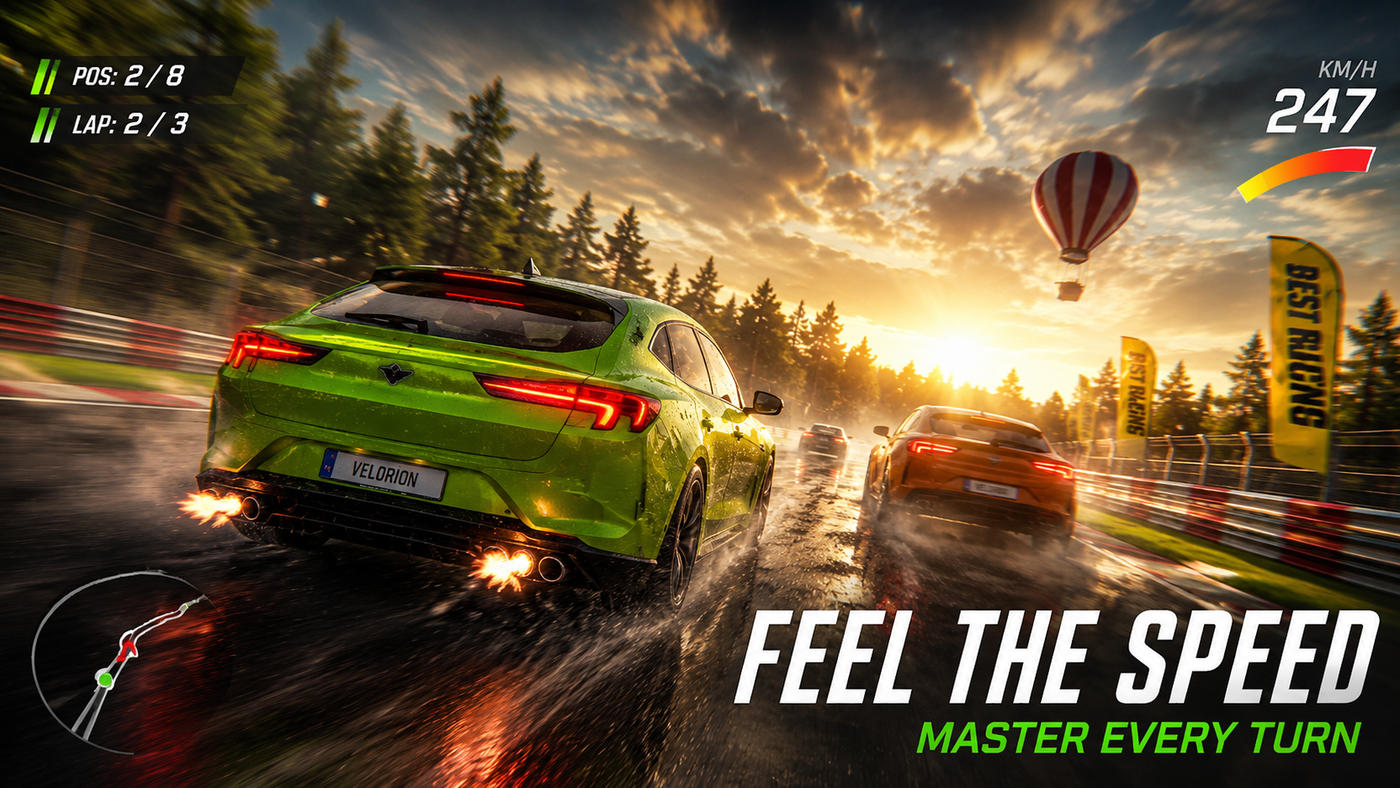 Velorion: Realistic Racing Android Screenshot