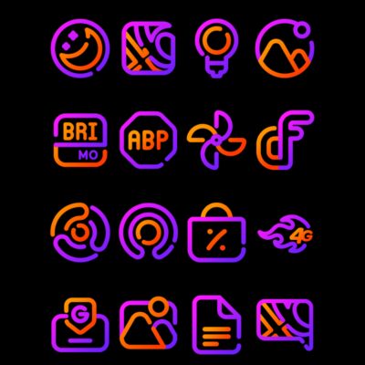 Viorange - Line Icon Pack Android Screenshot 2