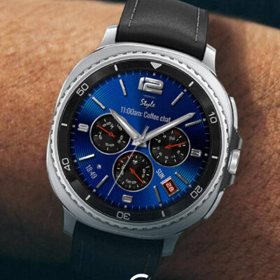 Voron STYLE Analog Watch Face Android Screenshot 4