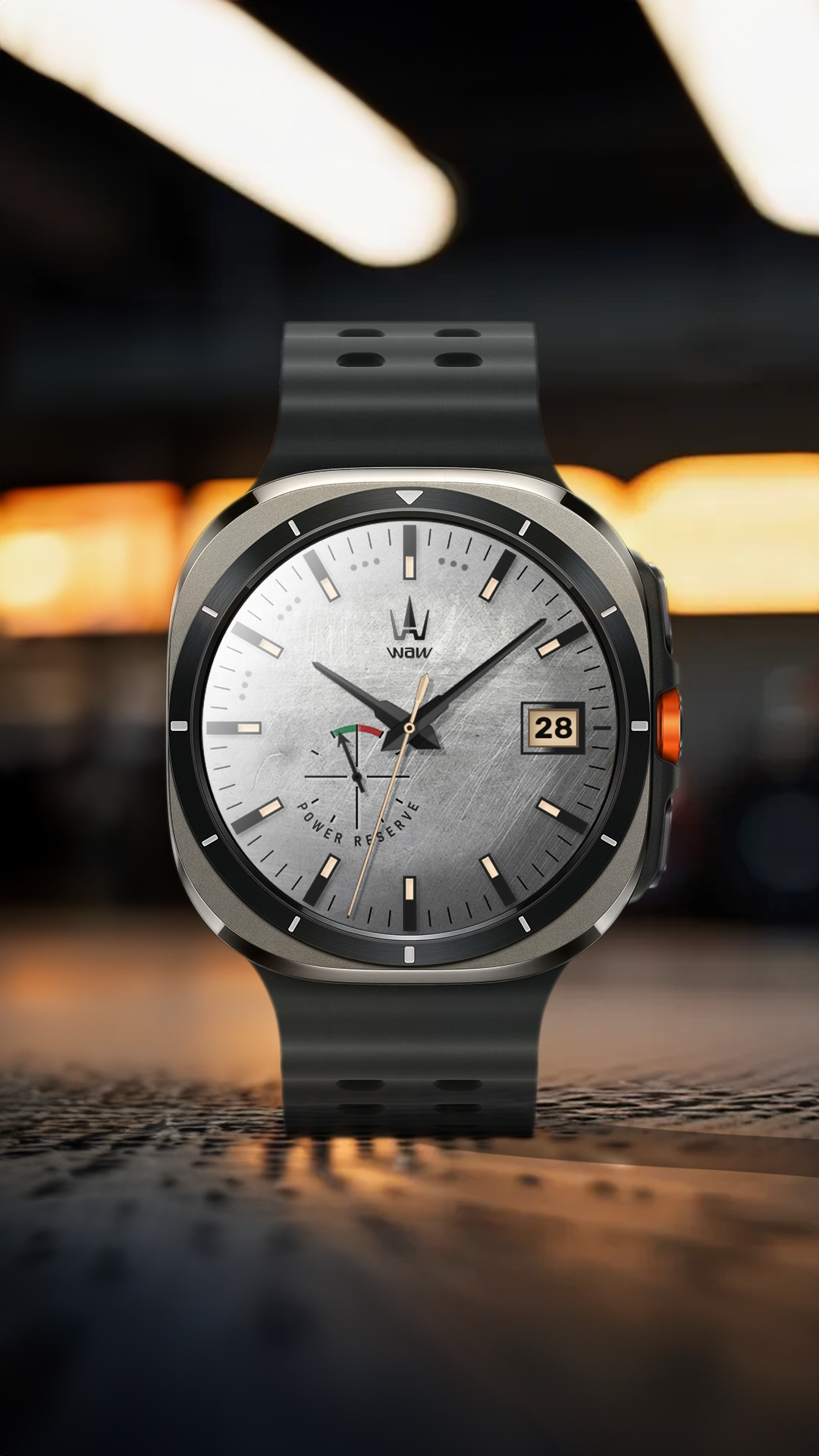 WAW005 Classy Smartwatch Face Android Screenshot 3