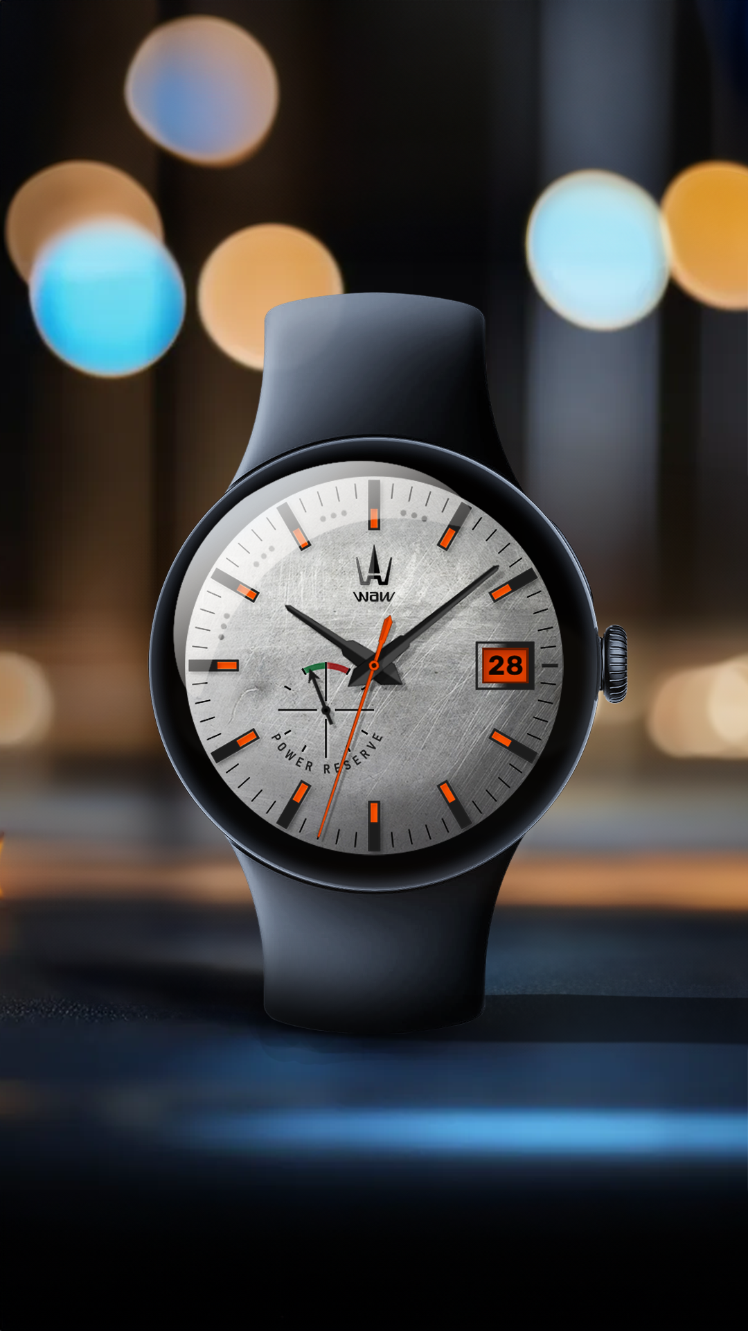WAW005 Classy Smartwatch Face Android Screenshot 4