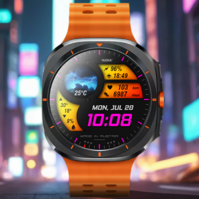 WAW016 Progressive Watch Face Android Screenshot 4