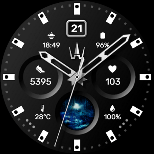 WAW018 Exclusive Analog Face Android Screenshot