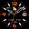 WAW025 Posh Tech Watch Face Android Screenshot