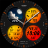WAW037 Urban Tech Watch Face Android Screenshot