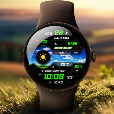 WAW038 Dynamic Digital Watch Android Screenshot 3