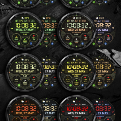WFP 354 Tactical Watch face Android Screenshot 4