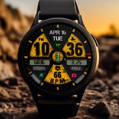 WIN Nuclear PRO Watch face Android Screenshot 2