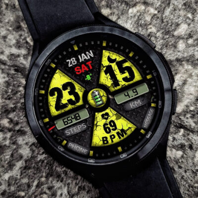 WIN Nuclear PRO Watch face Android Screenshot 4