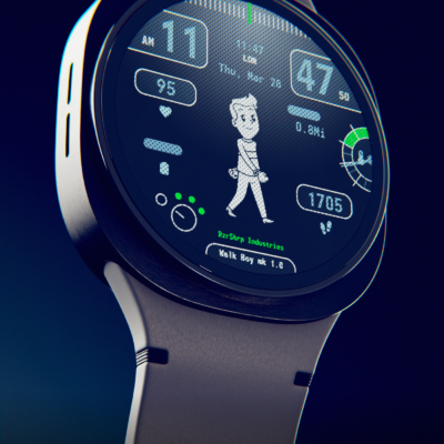 Walking Boy Watch Face Android Screenshot 4