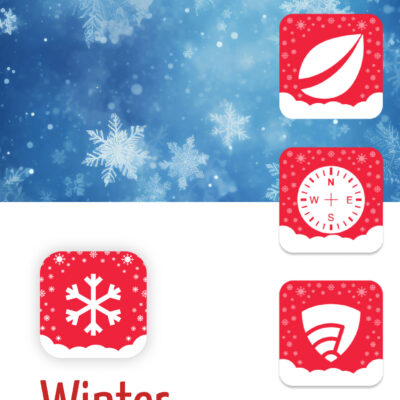 Winter Season Icon Pack Android Screenshot 2