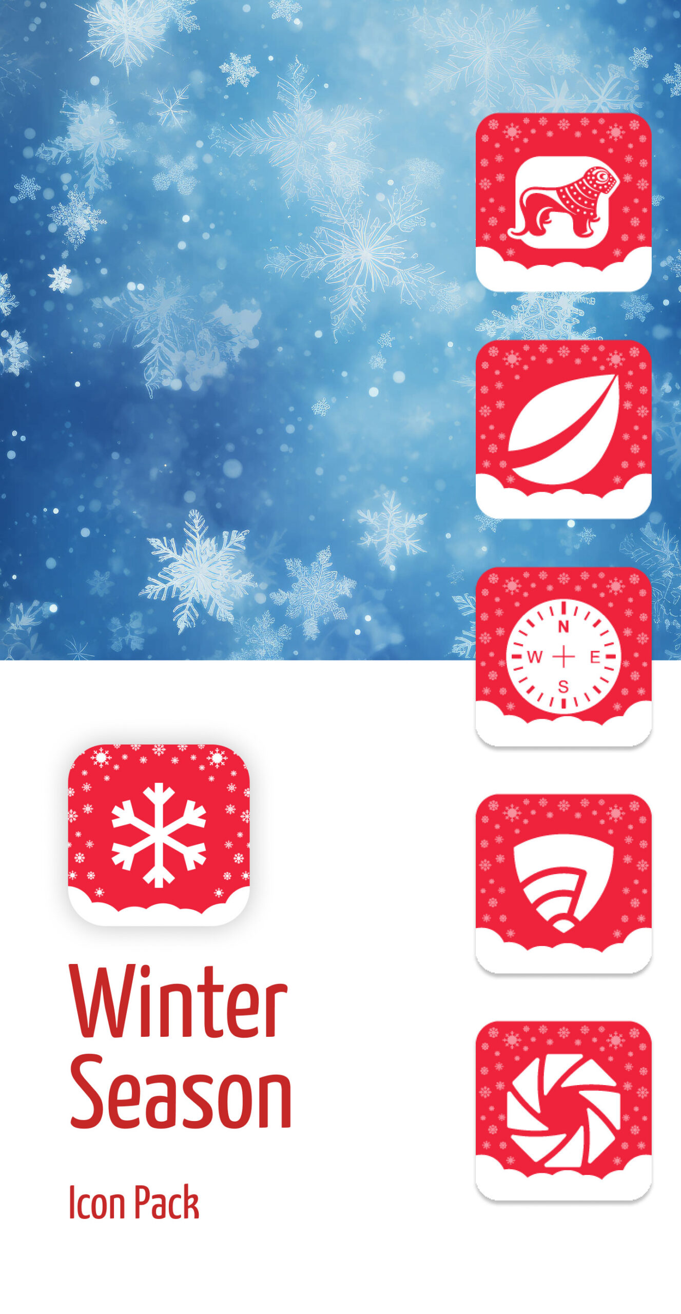 Winter Season Icon Pack Android Screenshot 2