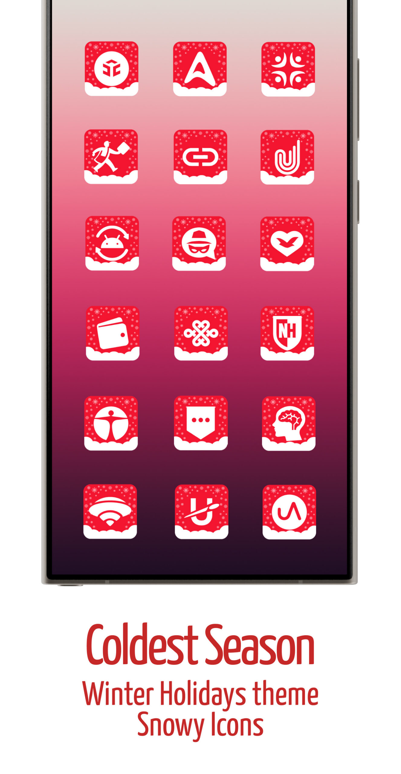 Winter Season Icon Pack Android Screenshot 4