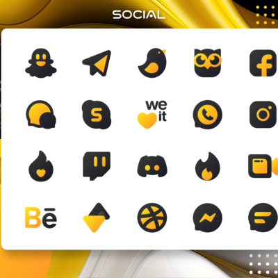 Yellow IconPack : LuXYellow Android Screenshot 2