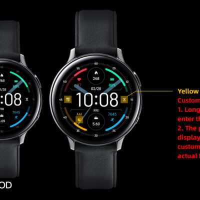 ZKin Watch Colored Arc Circle Android Screenshot 3