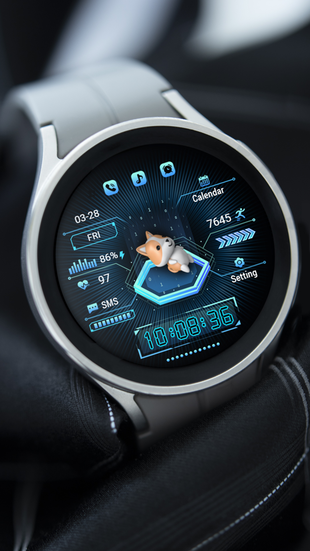 ZKin Watch Dynamic Corgi Android Screenshot 3