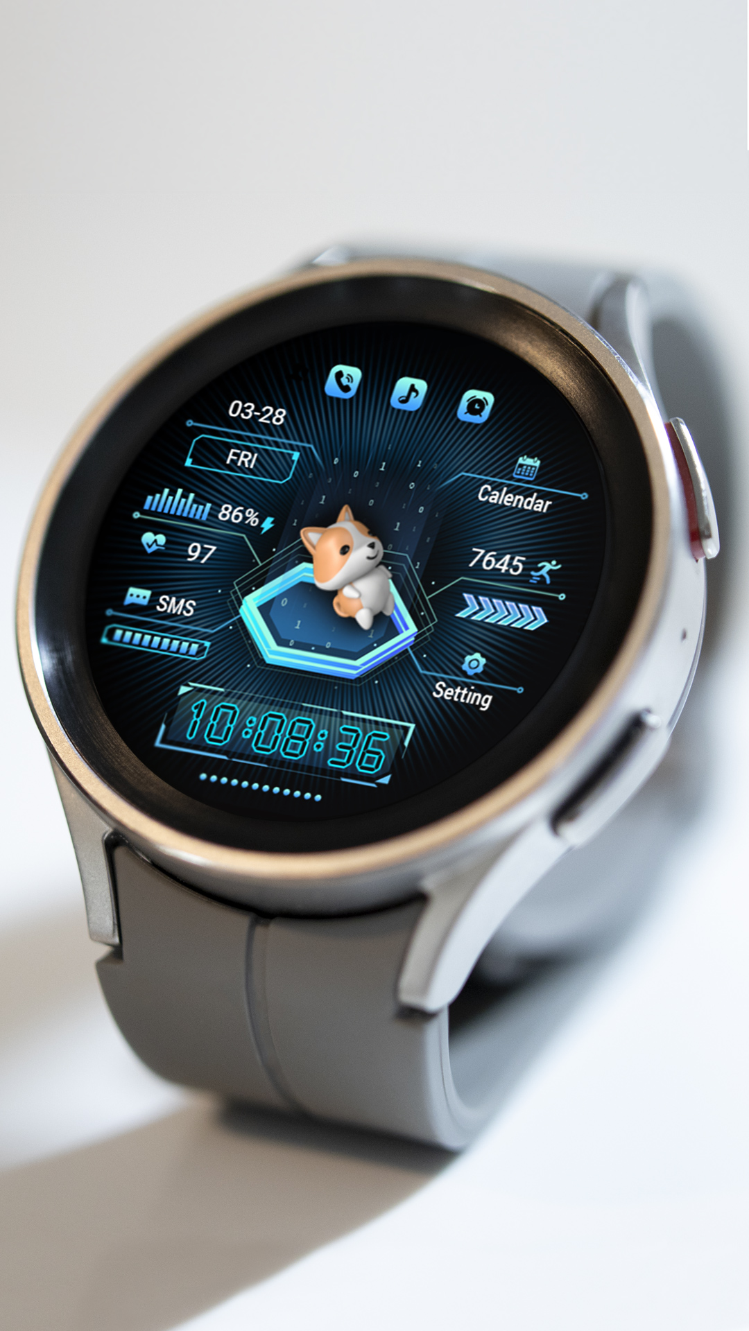ZKin Watch Dynamic Corgi Android Screenshot 4