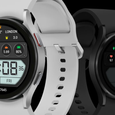 ZKin WatchFace Half Screen LCD Android Screenshot 2